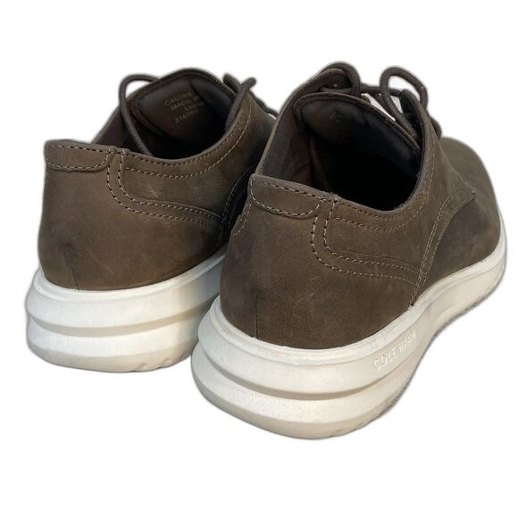 Cole Haan Grand+ Plain Toe Oxford Men 8.5 Dress Shoes Brown Riverstone C40389 main image 9